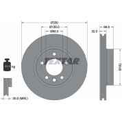 Textar | Bremsscheibe | 92121605