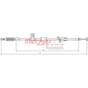 Metzger | Seilzug, Feststellbremse | 10.8223