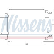 Nissens | Kondensator, Klimaanlage | 94866