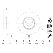 BOSCH | Bremsscheibe | 0 986 478 623