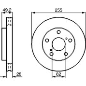 BOSCH | Bremsscheibe | 0 986 478 726