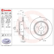 Brembo | Bremsscheibe | 09.7217.21