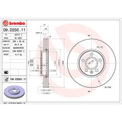 Brembo | Bremsscheibe | 09.D250.11