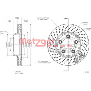 Metzger | Bremsscheibe | 6110881