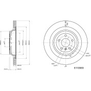 Metzger | Bremsscheibe | 6110969