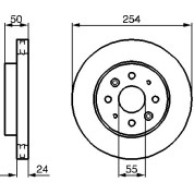 BOSCH | Bremsscheibe | 0 986 479 231