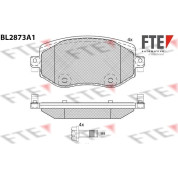 FTE | Bremsbelagsatz, Scheibenbremse | 9011113