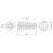 Monroe | Fahrwerksfeder | SP3743