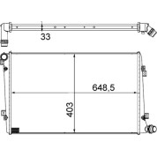 Mahle | Kühler, Motorkühlung | CR 1203 000S