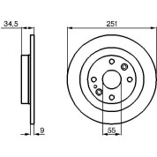 BOSCH | Bremsscheibe | 0 986 478 701