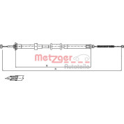 Metzger | Seilzug, Feststellbremse | 12.0725