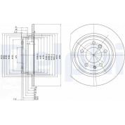 Delphi | Bremsscheibe | BG2431