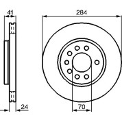 BOSCH | Bremsscheibe | 0 986 478 717