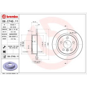 Brembo | Bremsscheibe | 08.C745.11