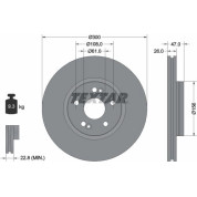 Textar | Bremsscheibe | 92119003