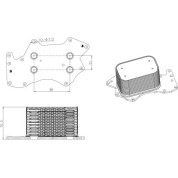 NRF | Ölkühler, Motoröl | 31816