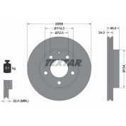 Textar | Bremsscheibe | 92062000