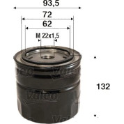 Valeo | Ölfilter | 586115