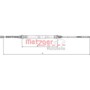 Metzger | Seilzug, Feststellbremse | 10.7431