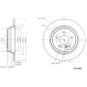 Metzger | Bremsscheibe | 6110489