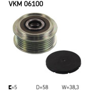 SKF | Generatorfreilauf | VKM 06100