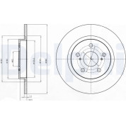 Delphi | Bremsscheibe | BG4200C