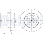 Delphi | Bremsscheibe | BG2666