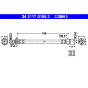 ATE | Bremsschlauch | 24.5117-0195.3