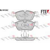 FTE | Bremsbelagsatz, Scheibenbremse | 9010247