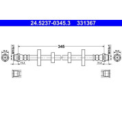 ATE | Bremsschlauch | 24.5237-0345.3