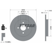 Textar | Bremsscheibe | 92156300