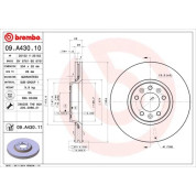 Brembo | Bremsscheibe | 09.A430.11