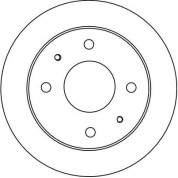 TRW | Bremsscheibe | DF4132