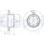 Delphi | Bremsscheibe | BG9015