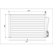 Valeo | Kondensator, Klimaanlage | 817664