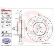 Brembo | Bremsscheibe | 09.A300.11