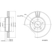 Metzger | Bremsscheibe | 6110070