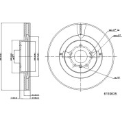 Metzger | Bremsscheibe | 6110635