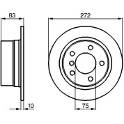 BOSCH | Bremsscheibe | 0 986 478 439