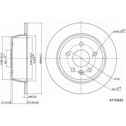 Metzger | Bremsscheibe | 6110492