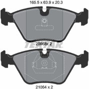 Textar | Bremsbelagsatz, Scheibenbremse | 2096801