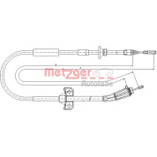 Metzger | Seilzug, Feststellbremse | 10.8185