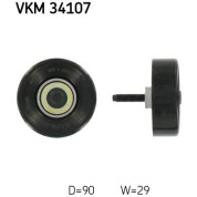 SKF | Umlenk-/Führungsrolle, Keilrippenriemen | VKM 34107