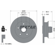 Textar | Bremsscheibe | 92053000