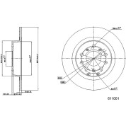 Metzger | Bremsscheibe | 6111001