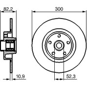 BOSCH | Bremsscheibe | 0 986 479 280