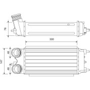 Valeo | Ladeluftkühler | 818242