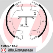 Zimmermann | Bremsbackensatz, Feststellbremse | 10990.112.0