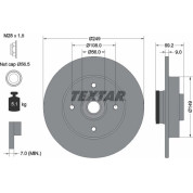 Textar | Bremsscheibe | 92202103