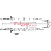 Metzger | Seilzug, Feststellbremse | 11.5861